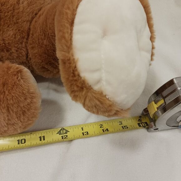 Teddy Bear 15" Kellytoy Plush BROWN Soft Floppy Ears Collect VIntage New w Tags - Picture 14 of 16